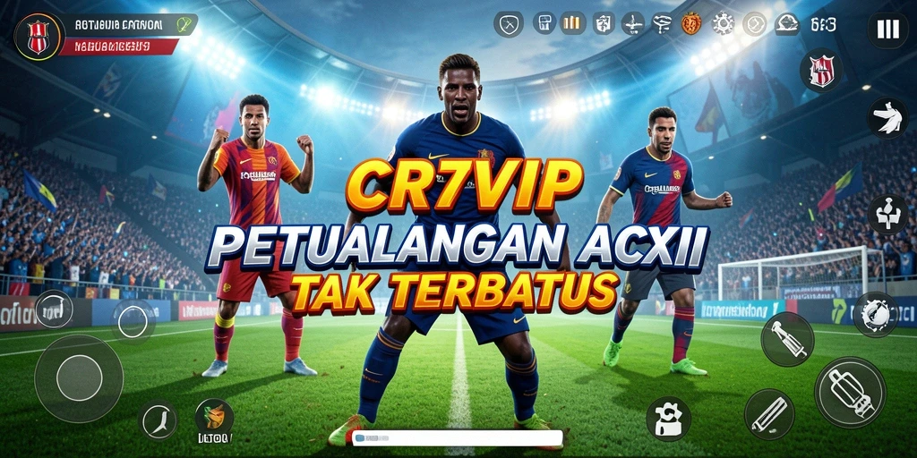 Gameplay seru dan intens dari CR7VIP dalam aksi.