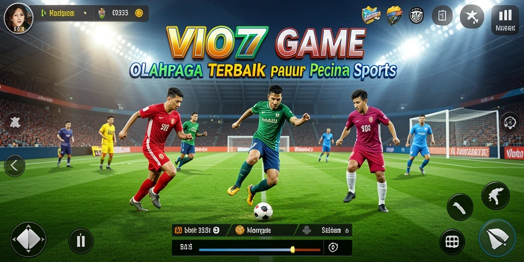Tampilan gameplay seru di VIO77 dengan berbagai mode olahraga.
